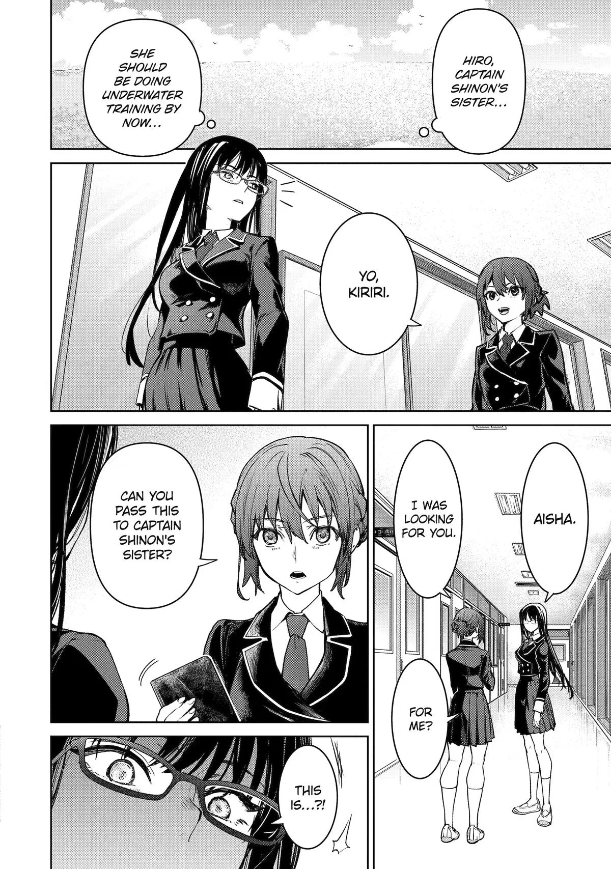 School Submarine Fleet: MERMAID GIRLS Chapter 3 page 13