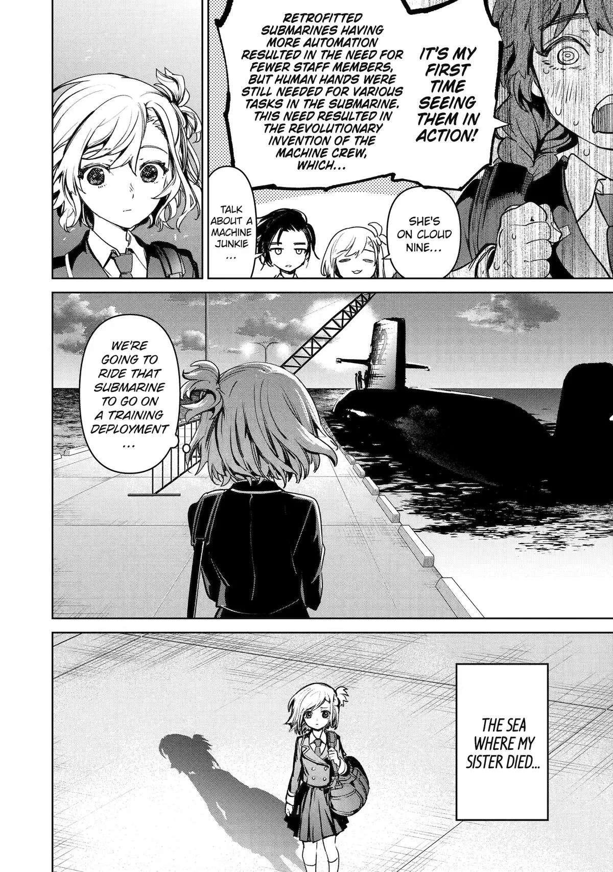 School Submarine Fleet: MERMAID GIRLS Chapter 3 page 24