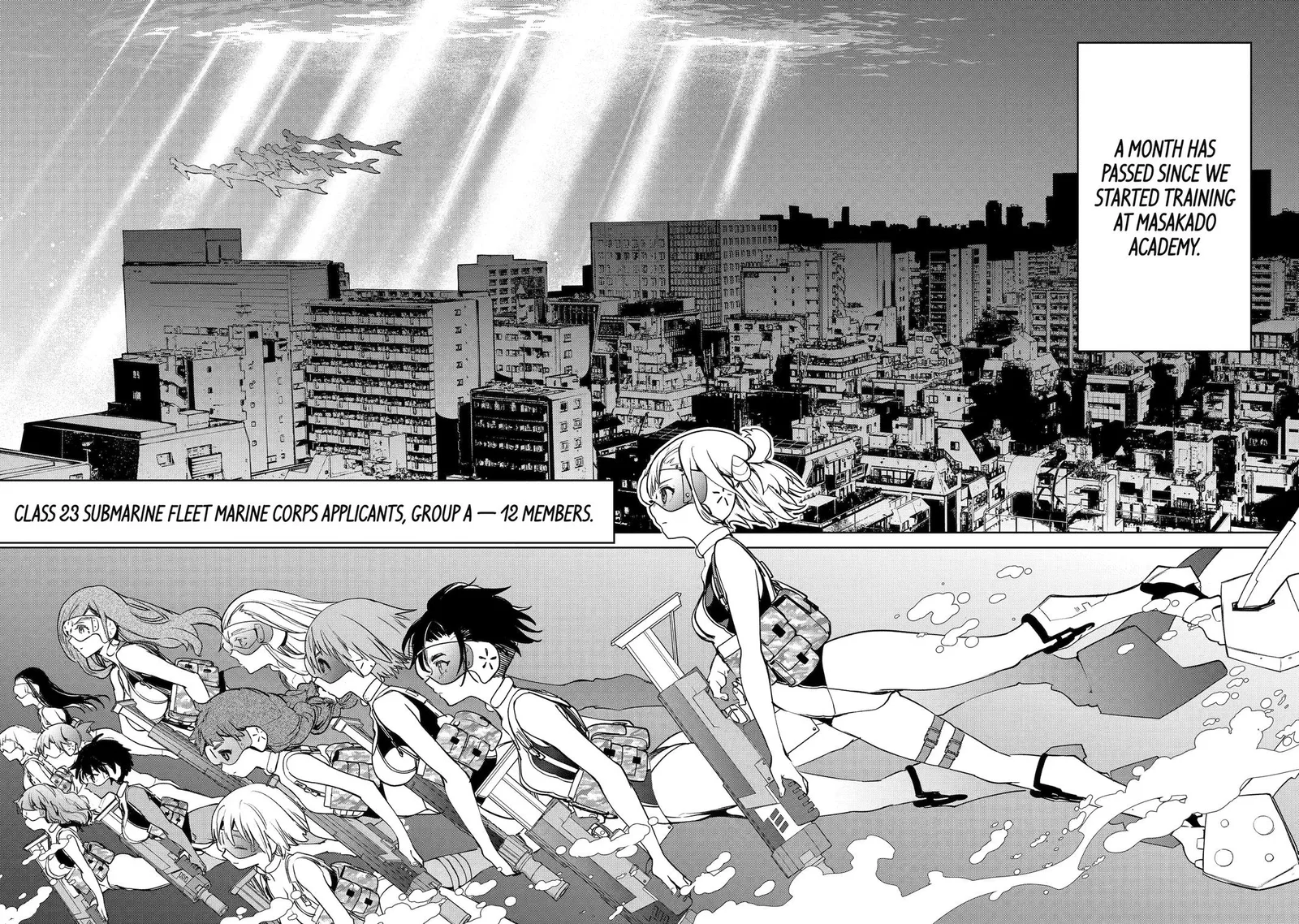 School Submarine Fleet: MERMAID GIRLS Chapter 3 page 6