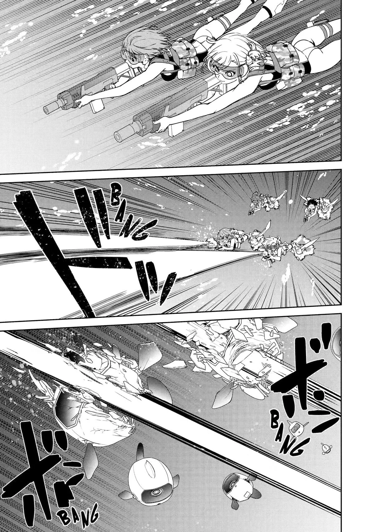 School Submarine Fleet: MERMAID GIRLS Chapter 3 page 10