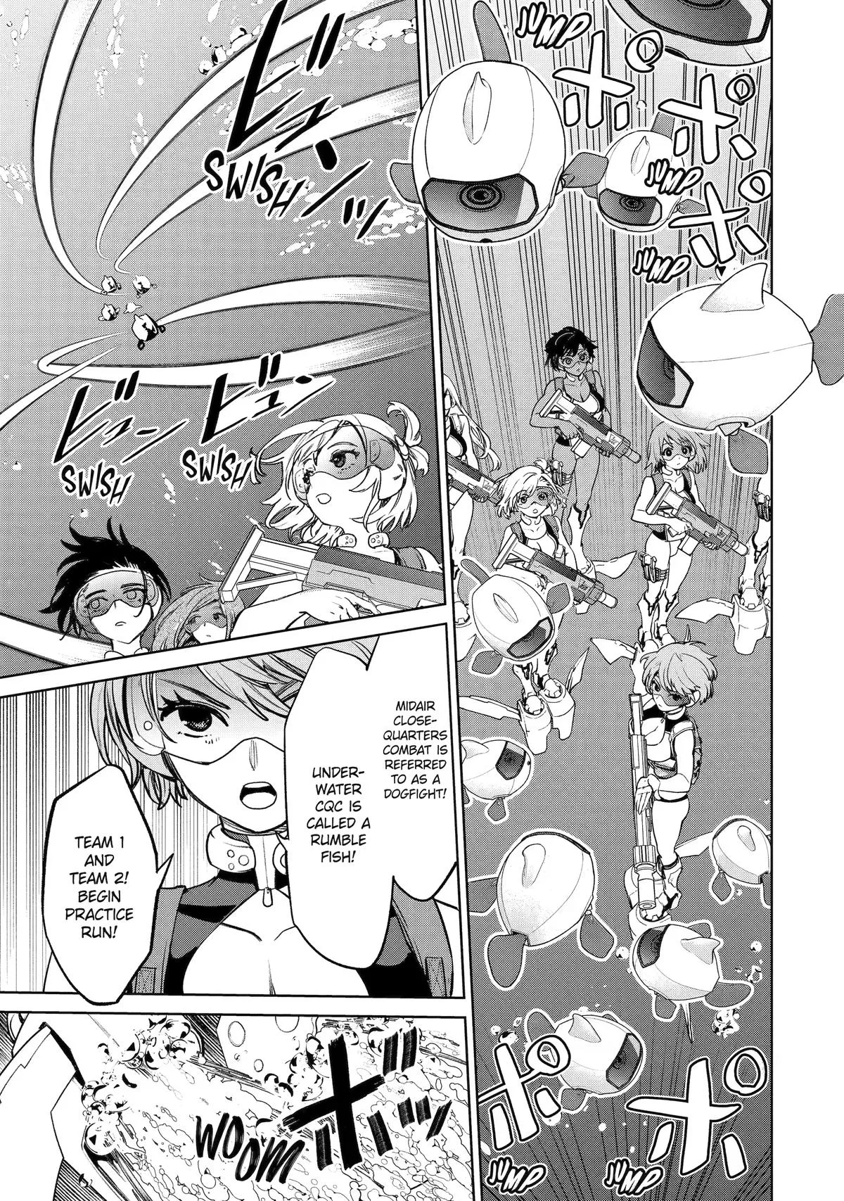 School Submarine Fleet: MERMAID GIRLS Chapter 3 page 8