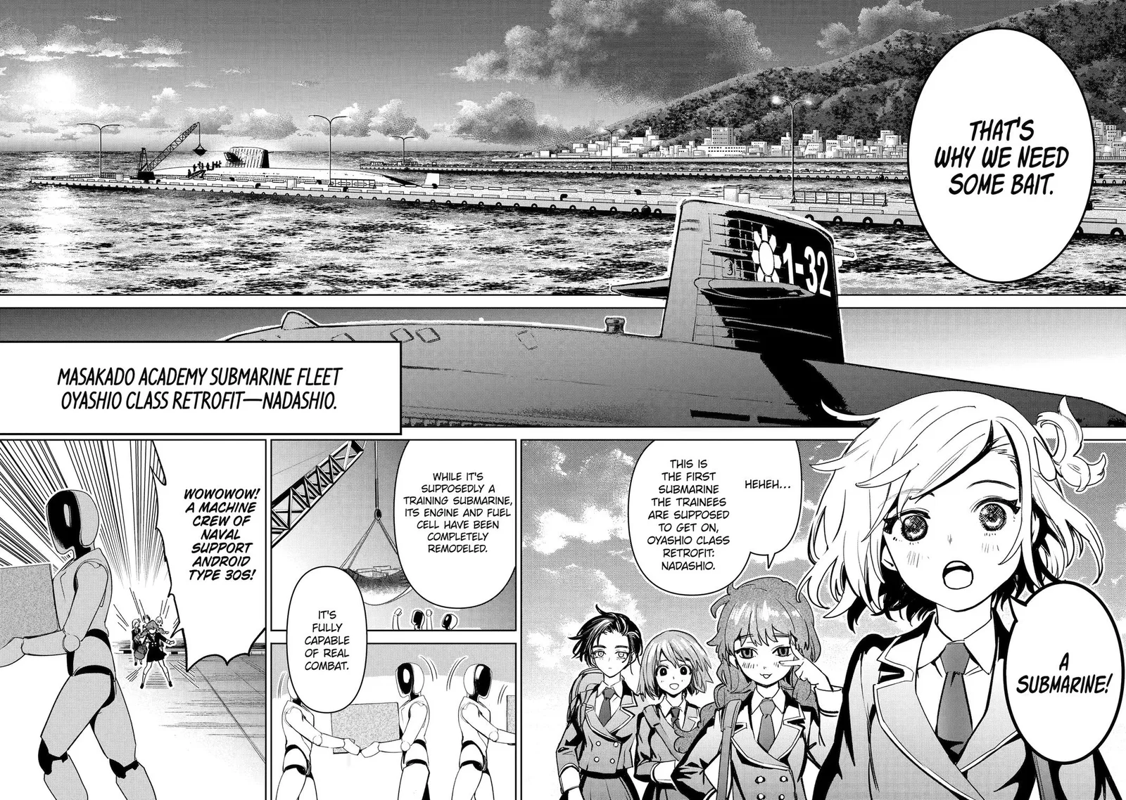 School Submarine Fleet: MERMAID GIRLS Chapter 3 page 23