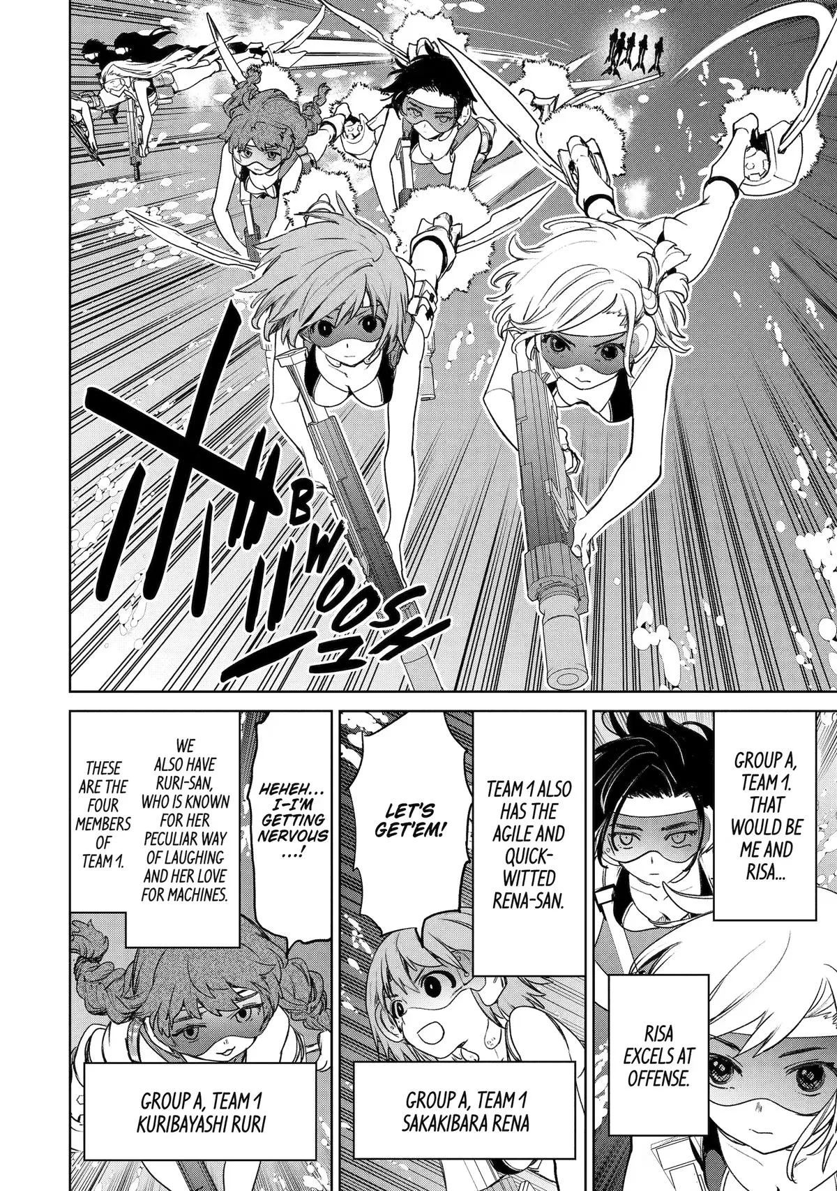 School Submarine Fleet: MERMAID GIRLS Chapter 3 page 9