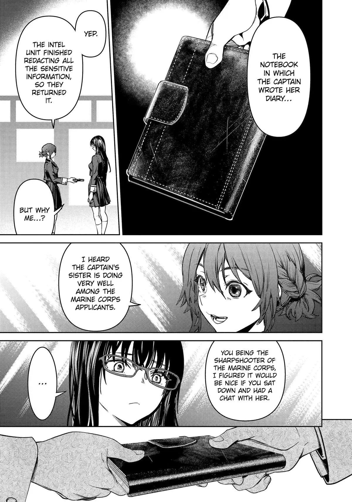 School Submarine Fleet: MERMAID GIRLS Chapter 3 page 14