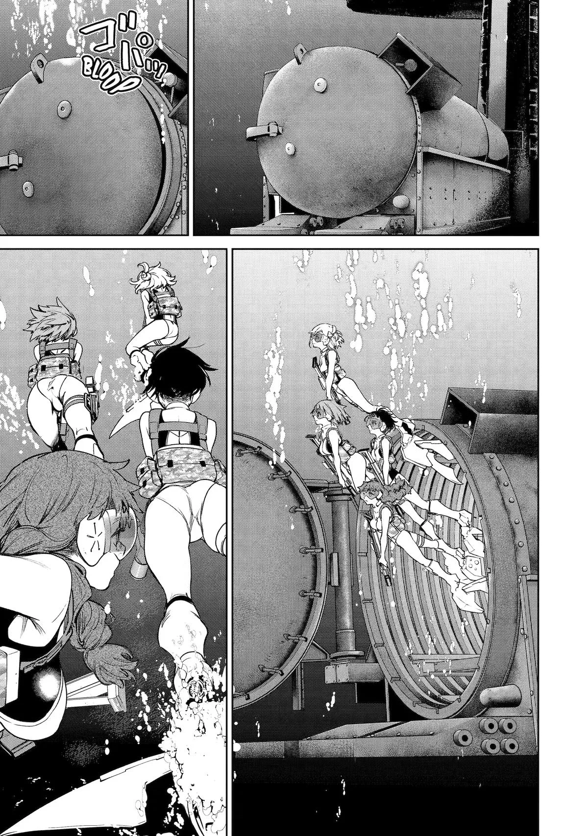School Submarine Fleet: MERMAID GIRLS Chapter 4 page 7