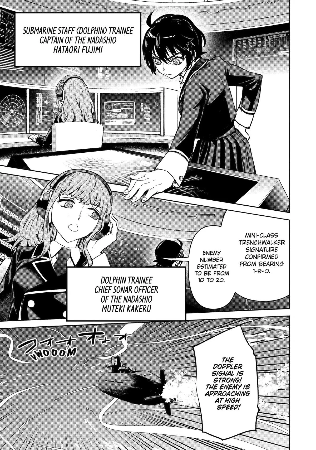 School Submarine Fleet: MERMAID GIRLS Chapter 4 page 5