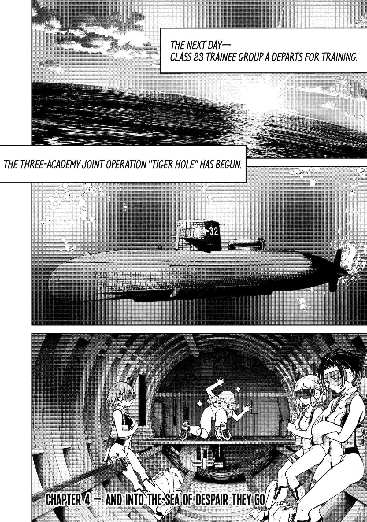School Submarine Fleet: MERMAID GIRLS Chapter 4 page 2