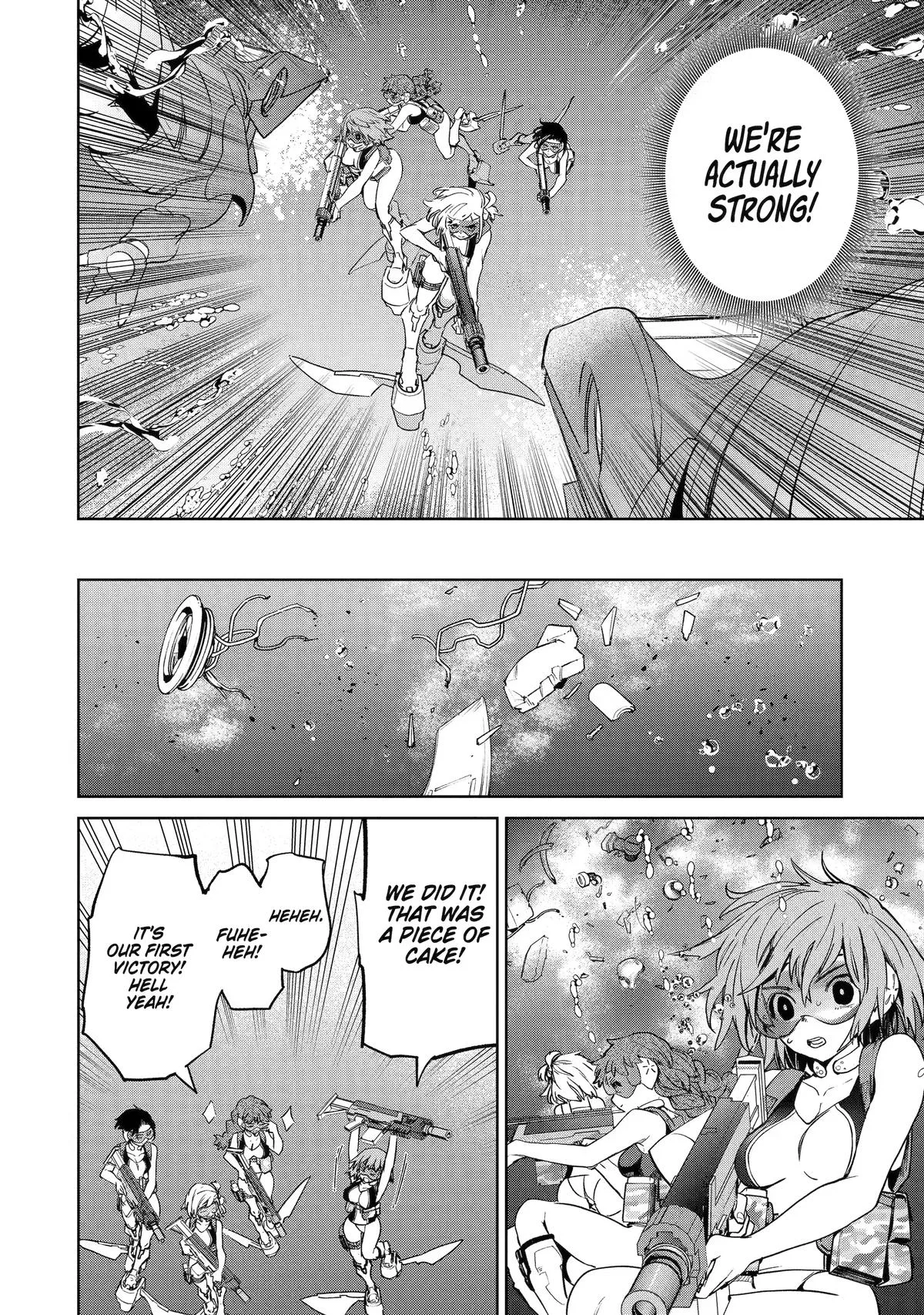 School Submarine Fleet: MERMAID GIRLS Chapter 4 page 14