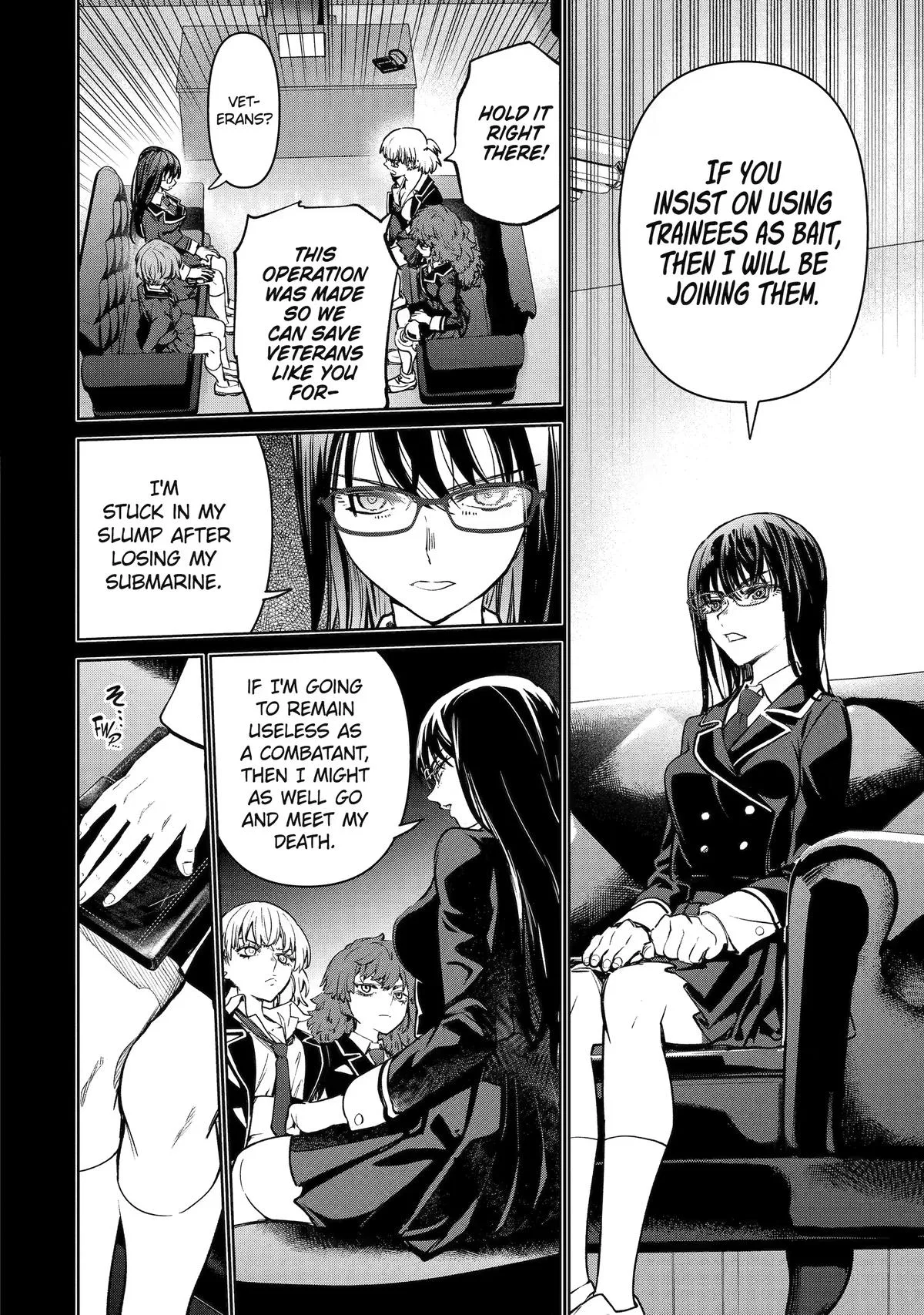 School Submarine Fleet: MERMAID GIRLS Chapter 4 page 21