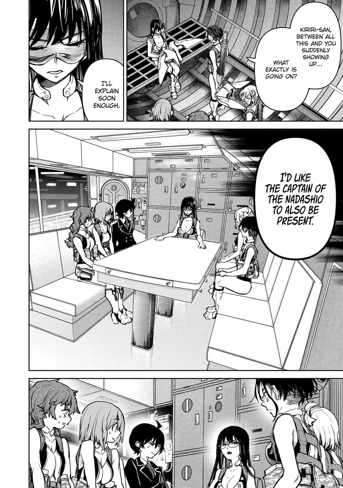 School Submarine Fleet: MERMAID GIRLS Chapter 5 page 16