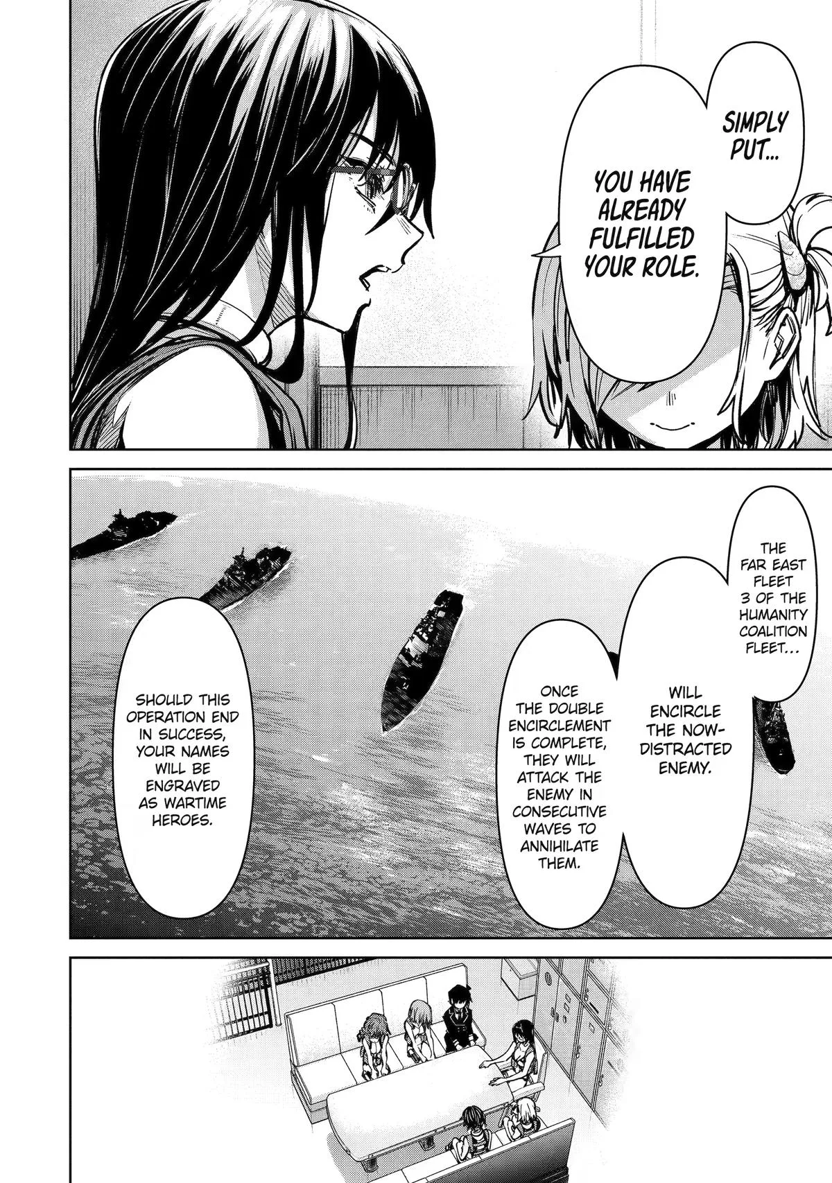 School Submarine Fleet: MERMAID GIRLS Chapter 5 page 18