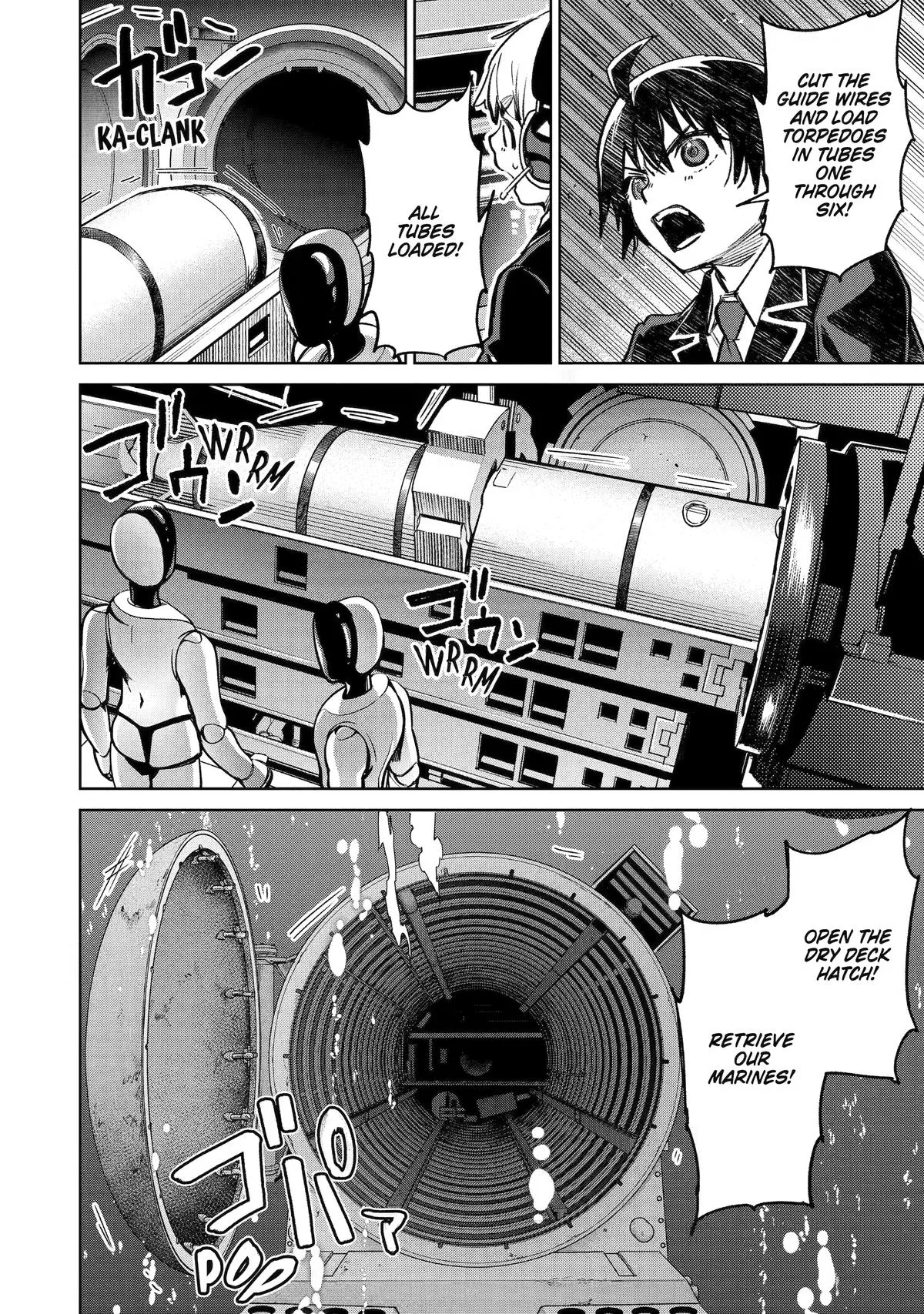 School Submarine Fleet: MERMAID GIRLS Chapter 5 page 12