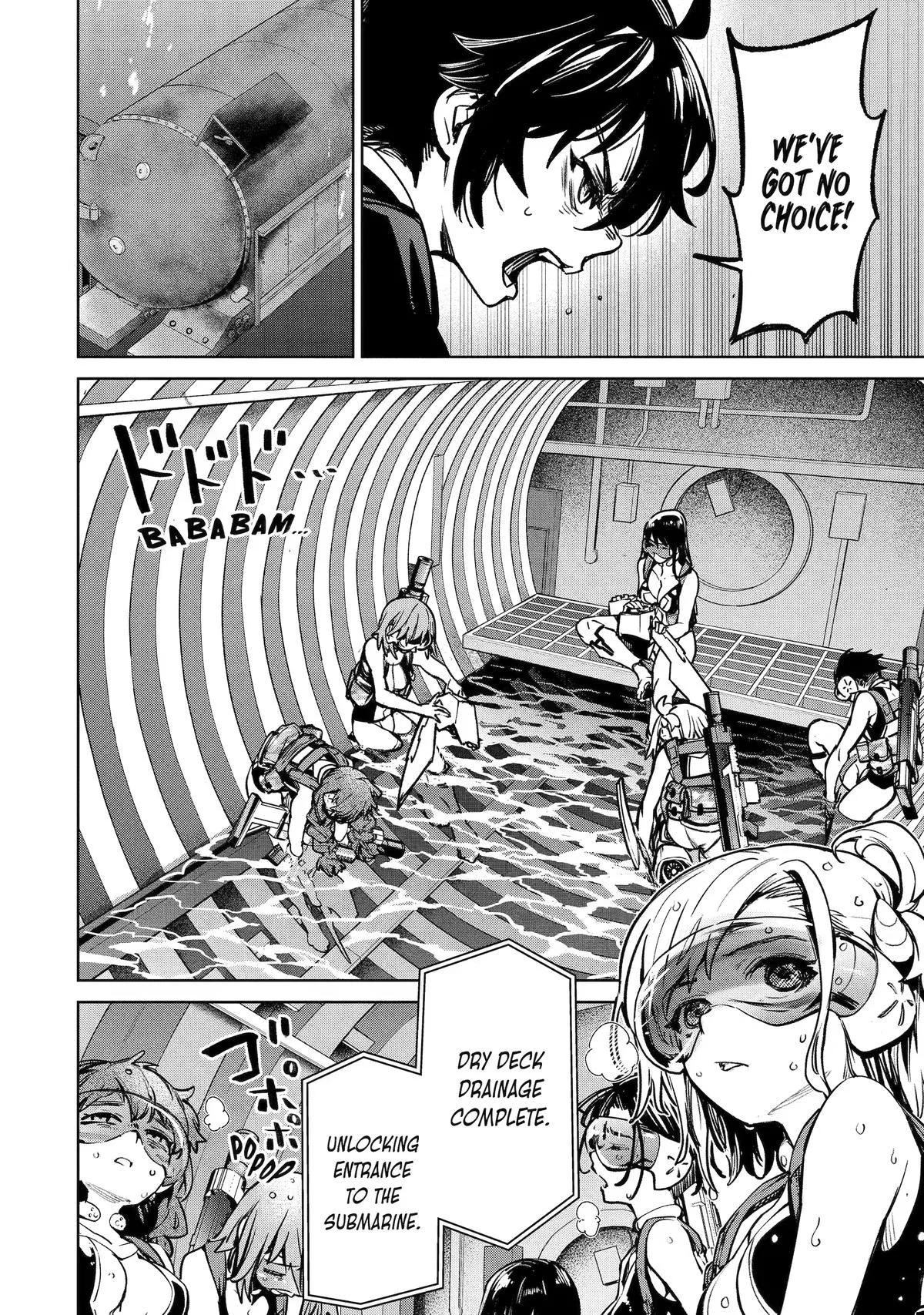 School Submarine Fleet: MERMAID GIRLS Chapter 5 page 14