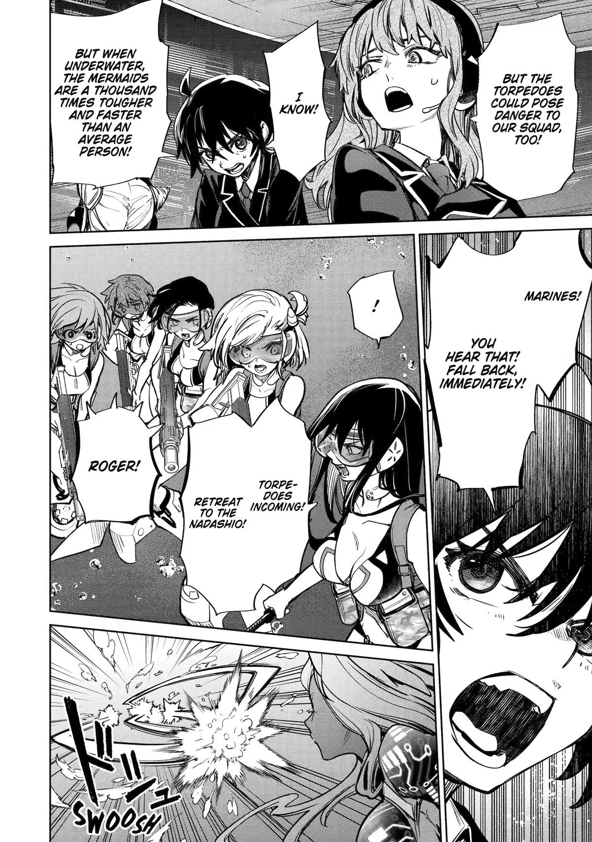 School Submarine Fleet: MERMAID GIRLS Chapter 5 page 8