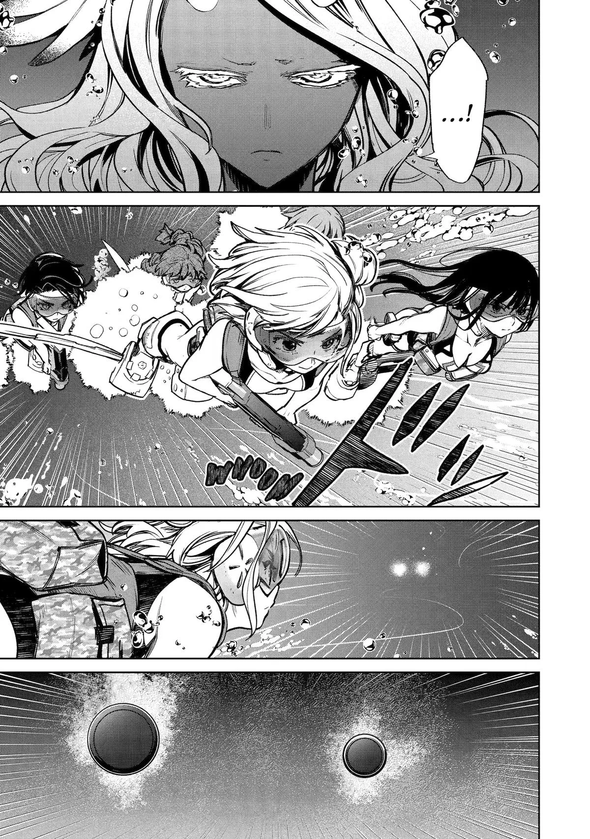 School Submarine Fleet: MERMAID GIRLS Chapter 5 page 9