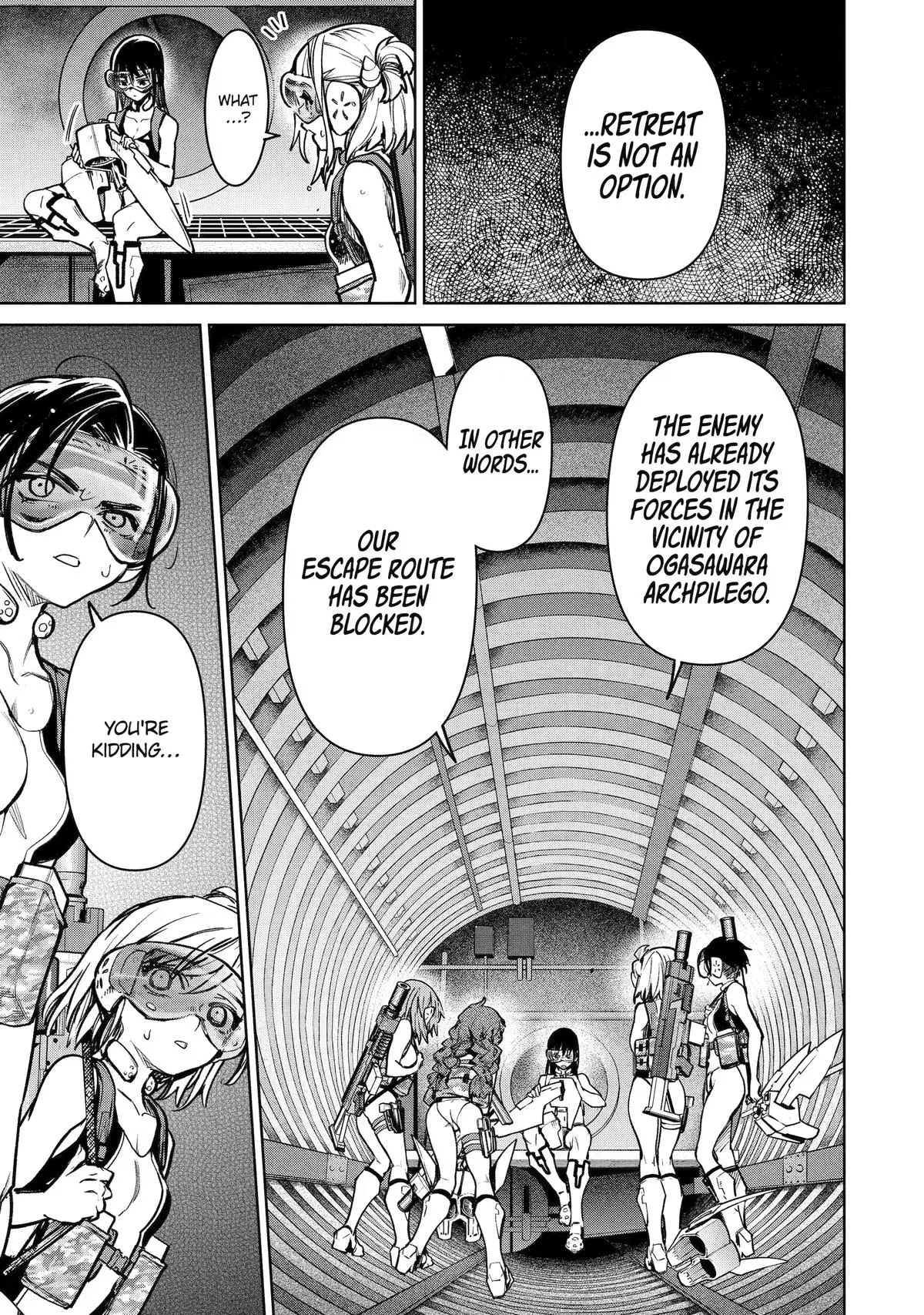 School Submarine Fleet: MERMAID GIRLS Chapter 5 page 15