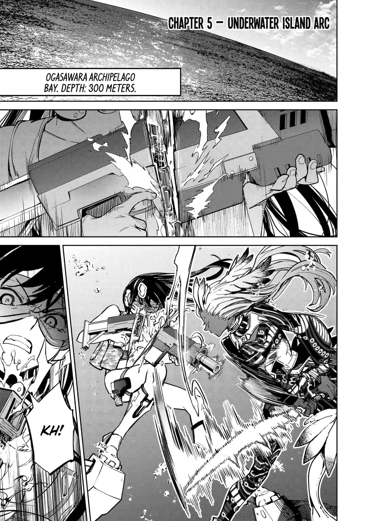 School Submarine Fleet: MERMAID GIRLS Chapter 5 page 1