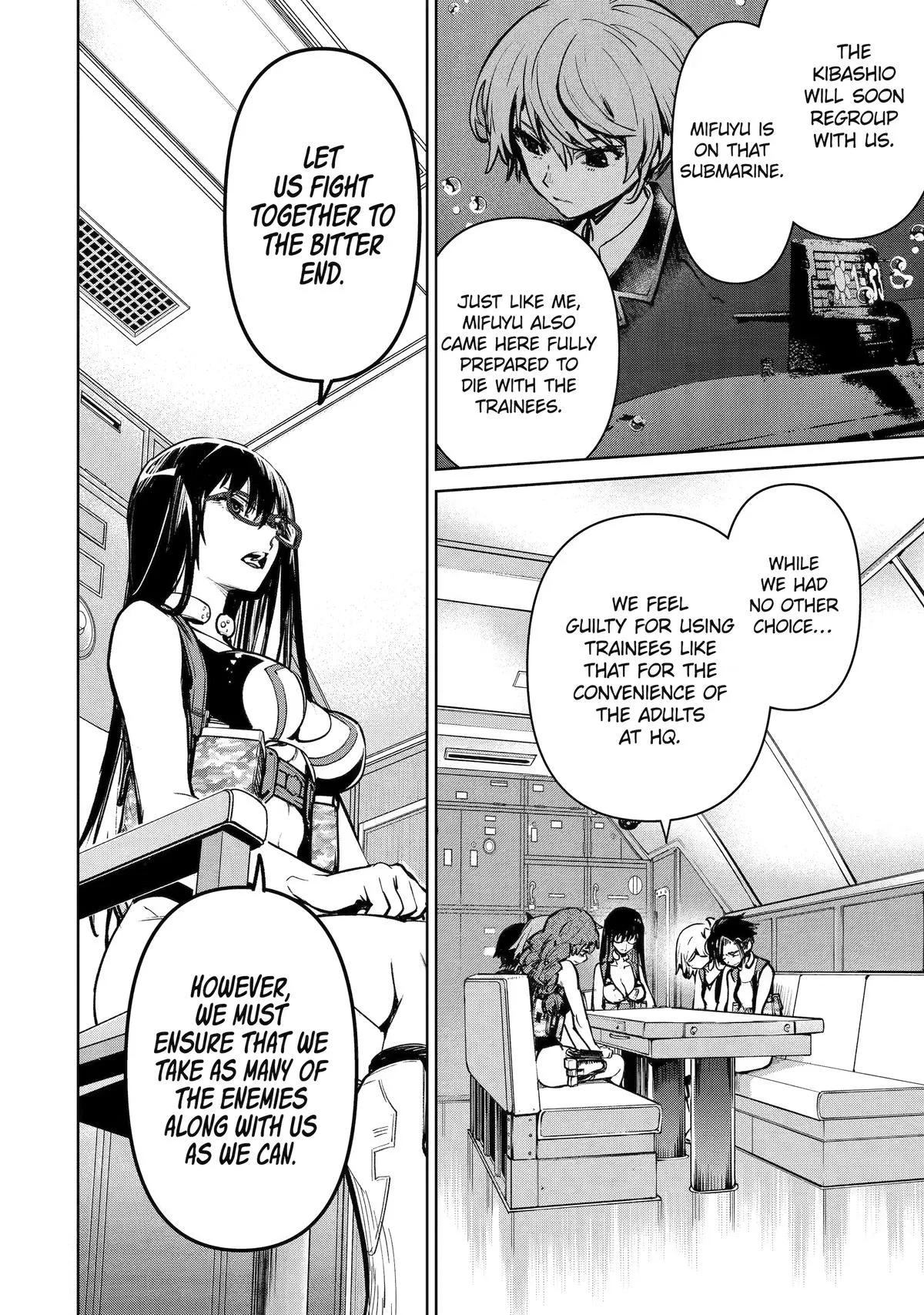 School Submarine Fleet: MERMAID GIRLS Chapter 5 page 20