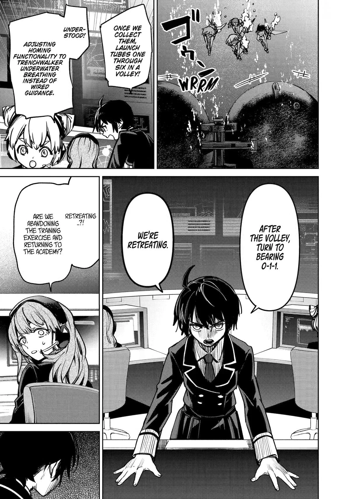 School Submarine Fleet: MERMAID GIRLS Chapter 5 page 13