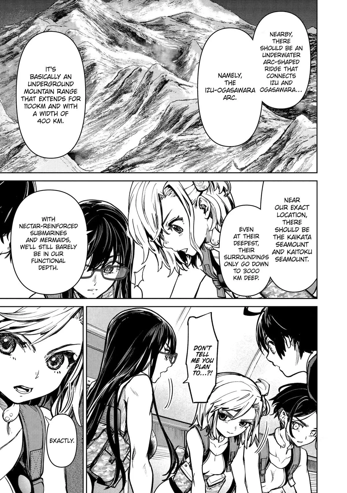 School Submarine Fleet: MERMAID GIRLS Chapter 5 page 27