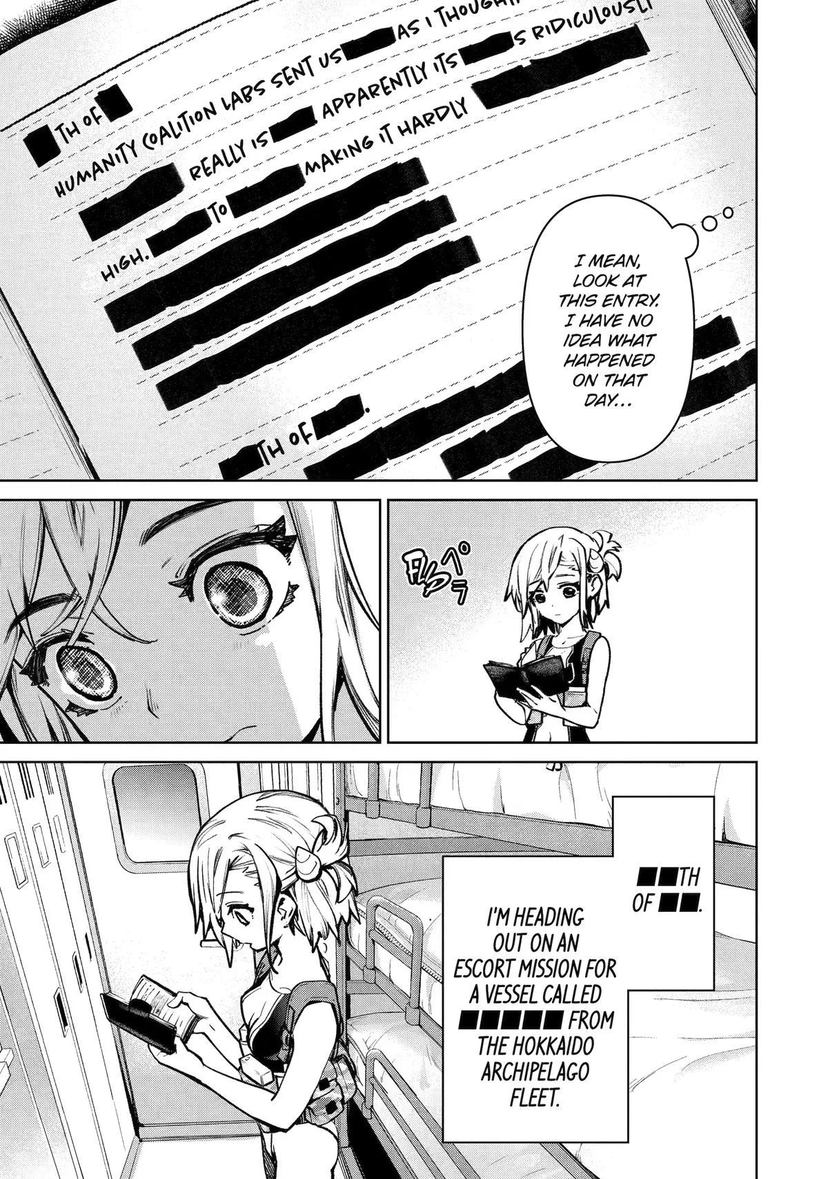 School Submarine Fleet: MERMAID GIRLS Chapter 6 page 12