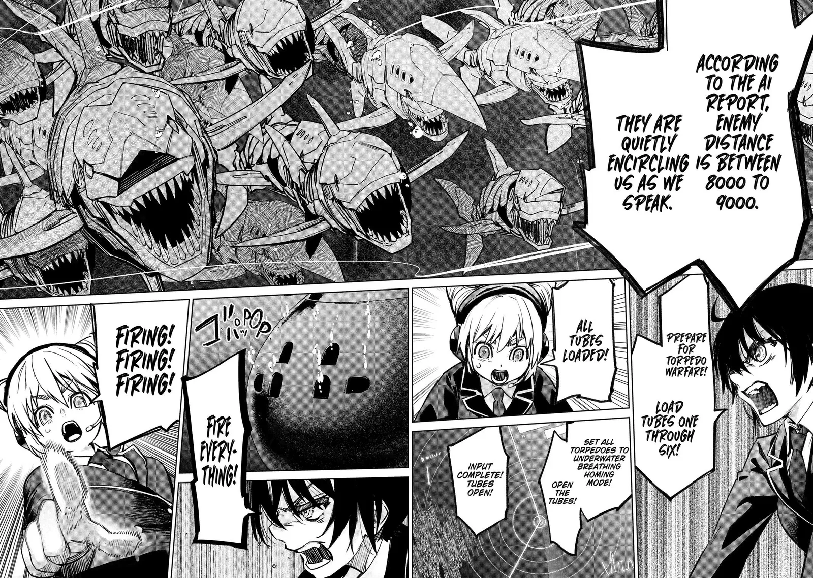 School Submarine Fleet: MERMAID GIRLS Chapter 6 page 21