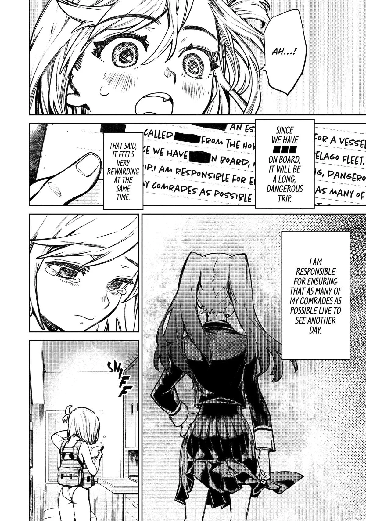 School Submarine Fleet: MERMAID GIRLS Chapter 6 page 13