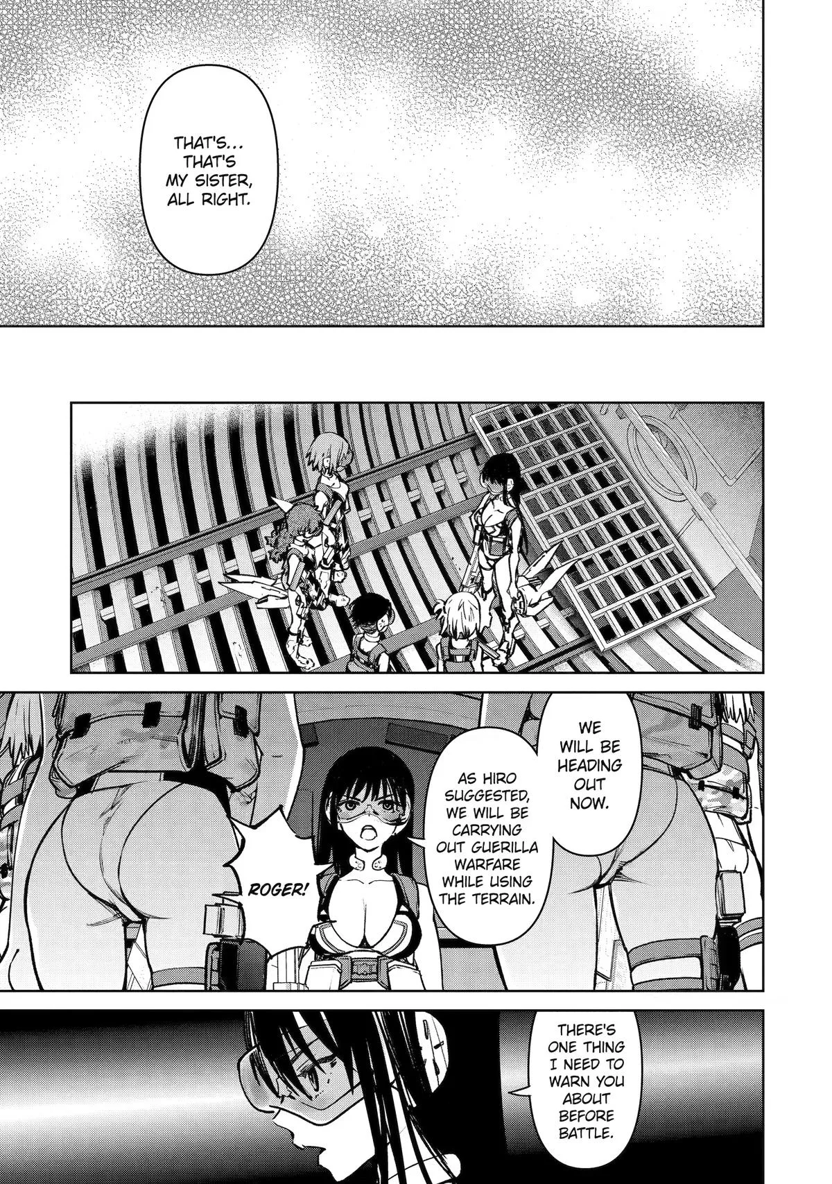 School Submarine Fleet: MERMAID GIRLS Chapter 6 page 14