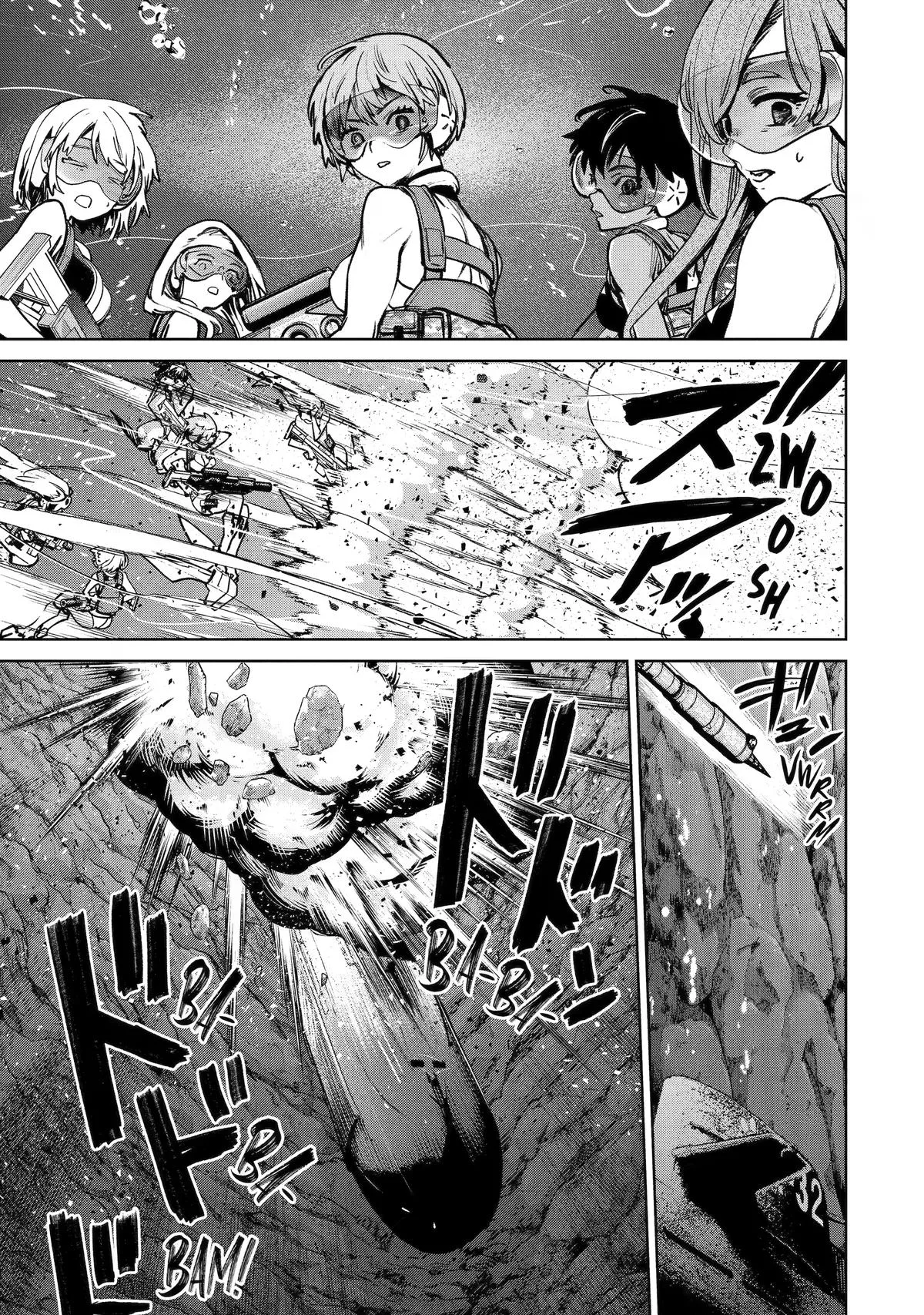 School Submarine Fleet: MERMAID GIRLS Chapter 6 page 32