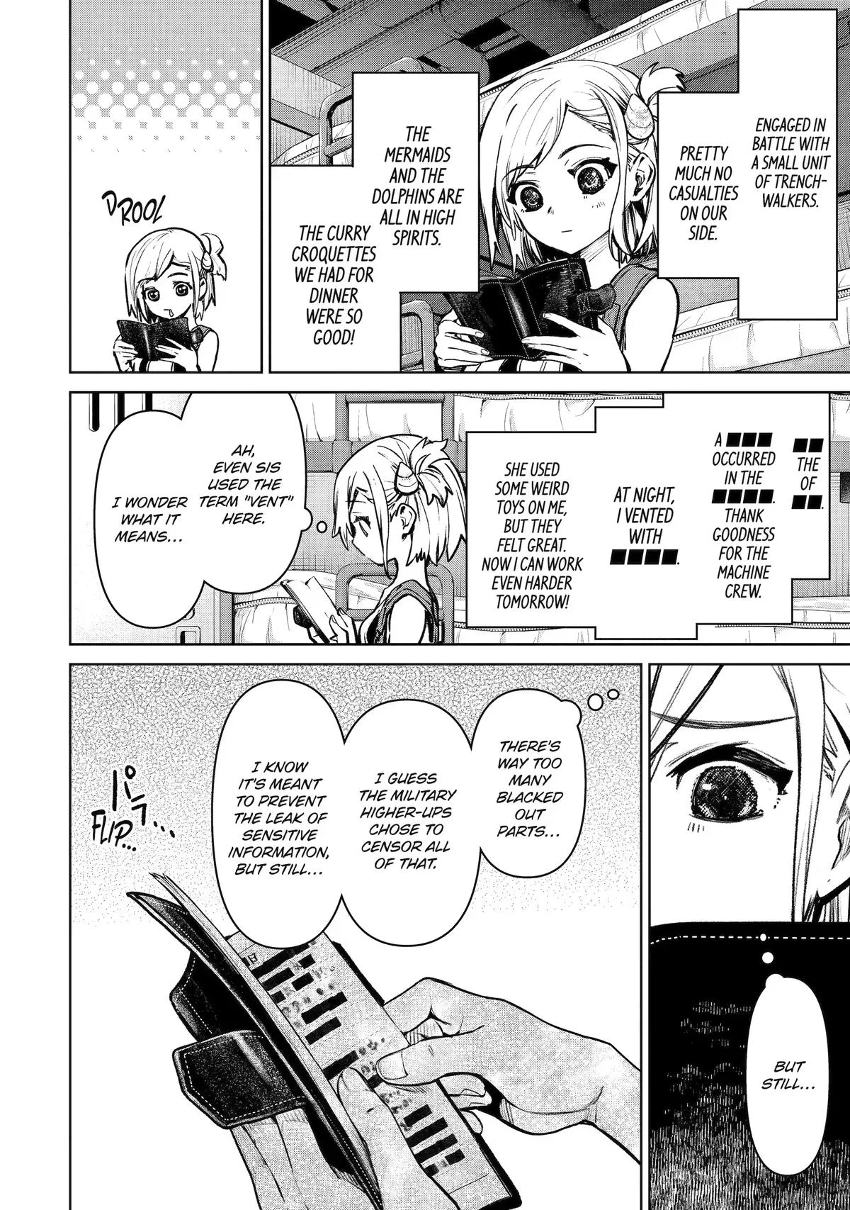 School Submarine Fleet: MERMAID GIRLS Chapter 6 page 11