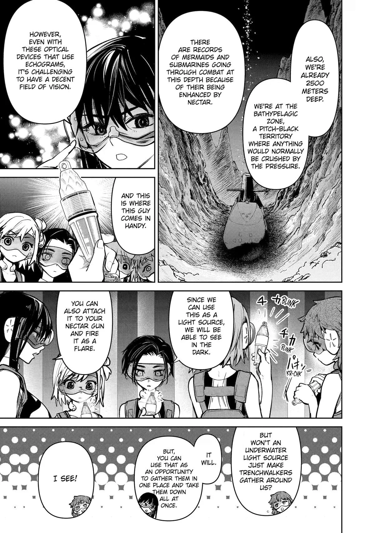 School Submarine Fleet: MERMAID GIRLS Chapter 6 page 16