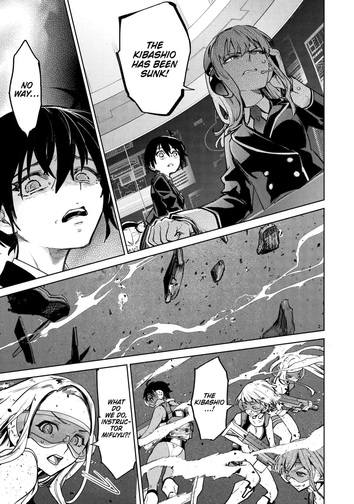 School Submarine Fleet: MERMAID GIRLS Chapter 6 page 34