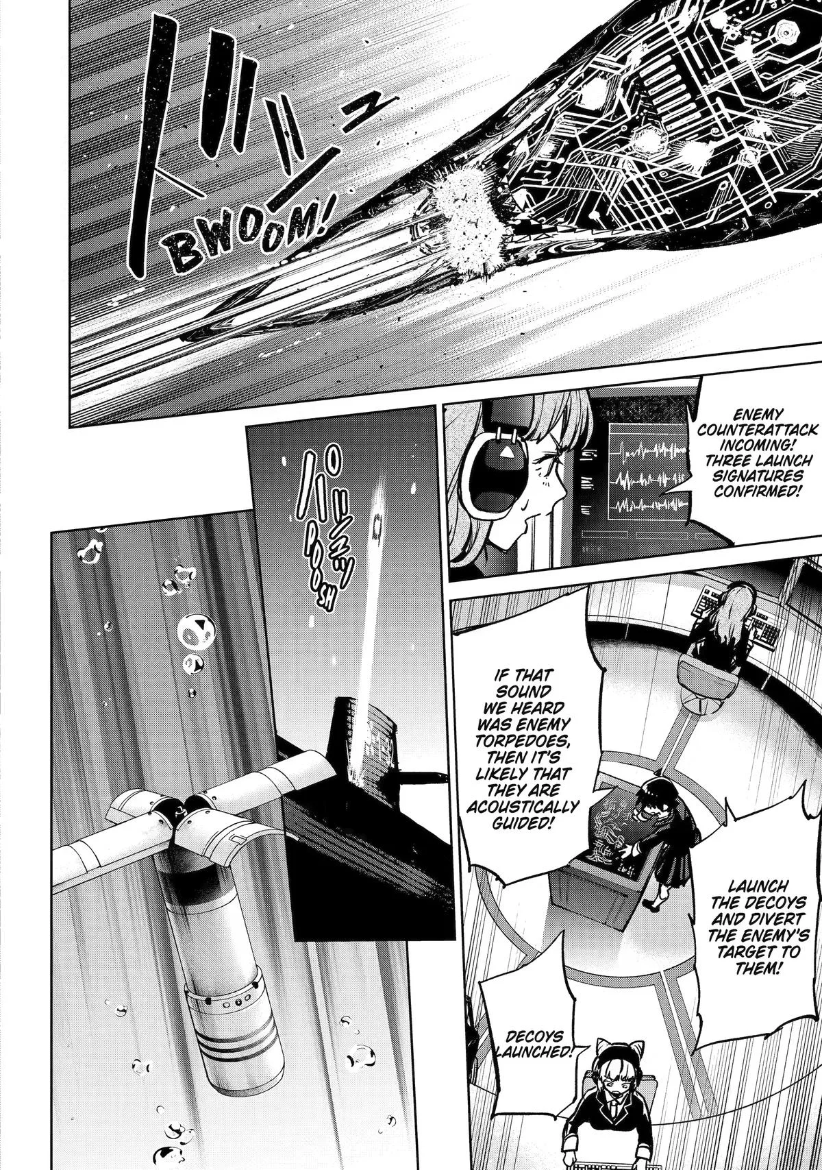School Submarine Fleet: MERMAID GIRLS Chapter 7 page 12
