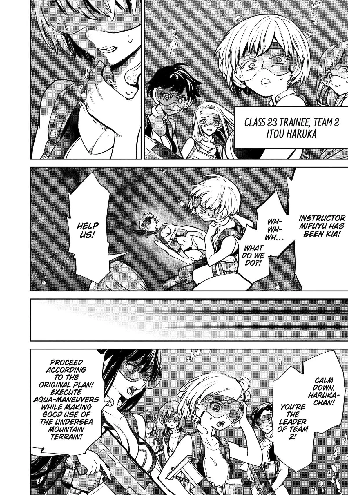 School Submarine Fleet: MERMAID GIRLS Chapter 7 page 2