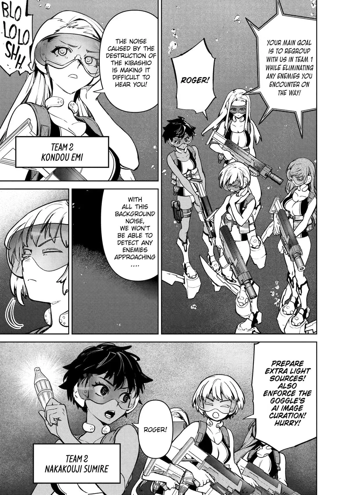 School Submarine Fleet: MERMAID GIRLS Chapter 7 page 3