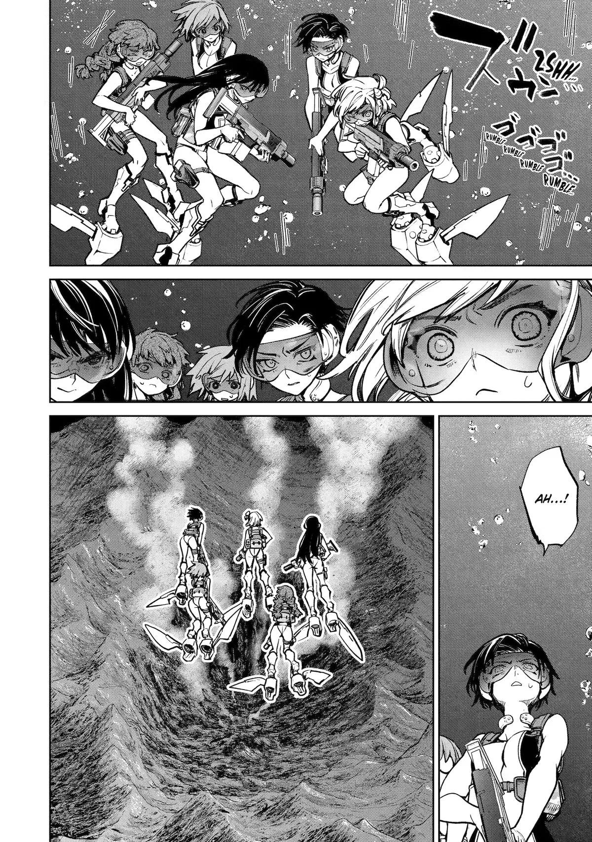 School Submarine Fleet: MERMAID GIRLS Chapter 7 page 14
