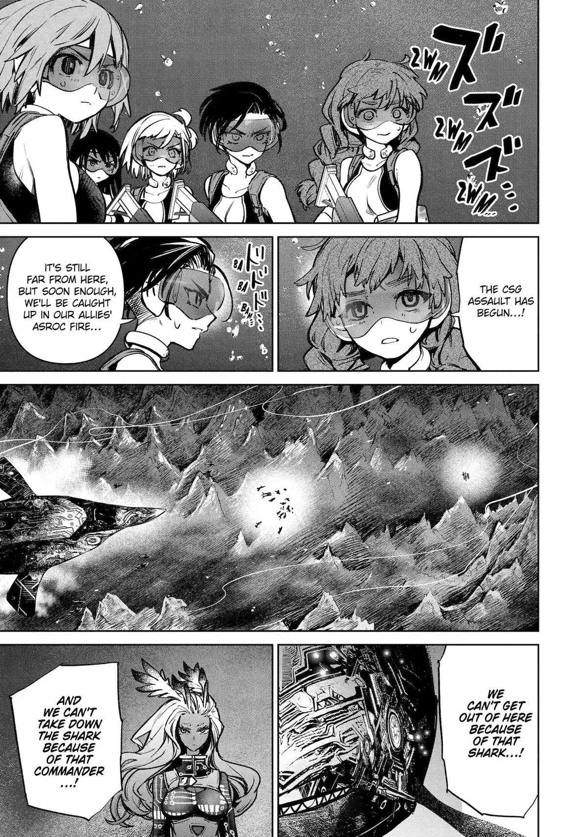 School Submarine Fleet: MERMAID GIRLS Chapter 7 page 33
