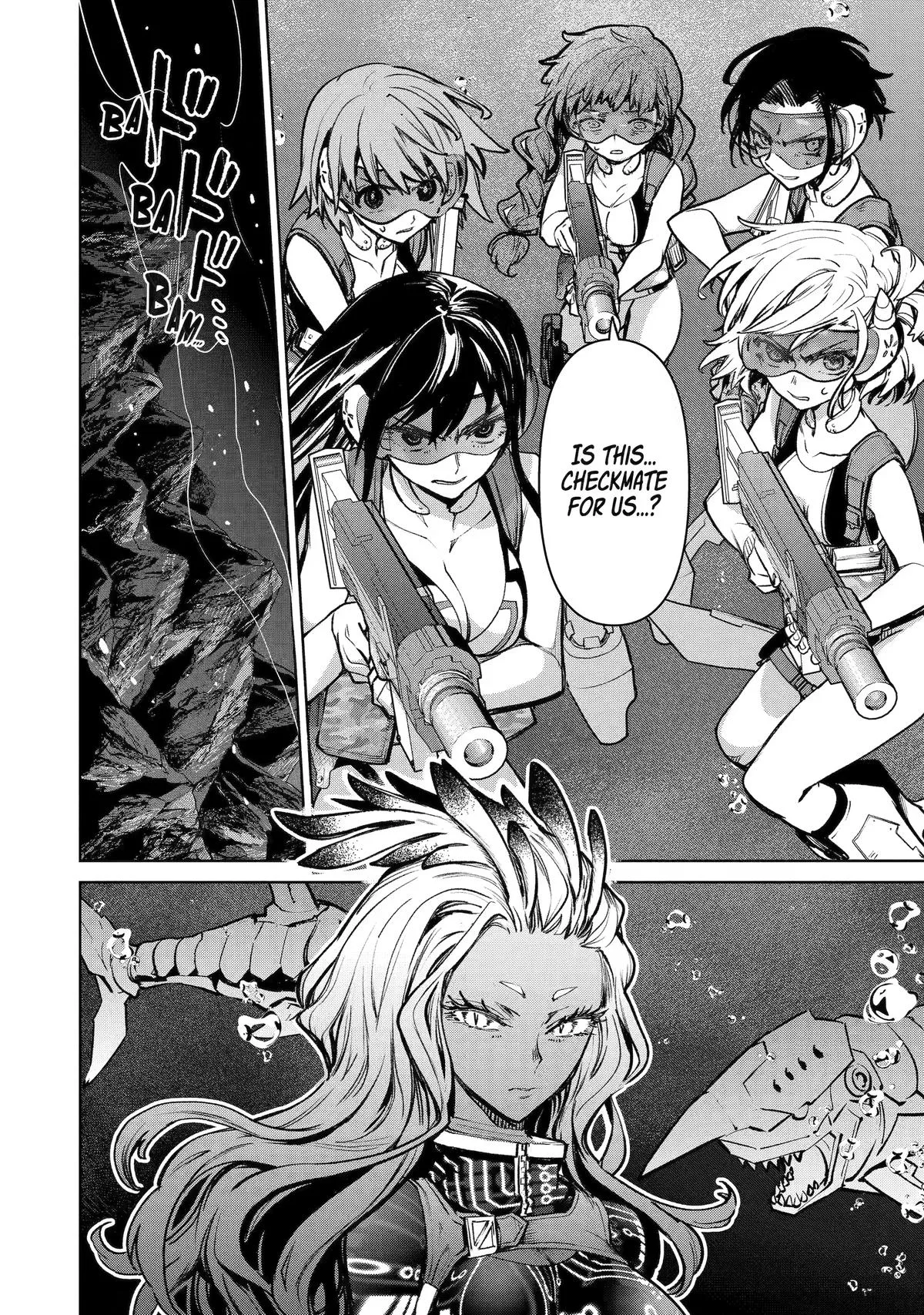 School Submarine Fleet: MERMAID GIRLS Chapter 7 page 34
