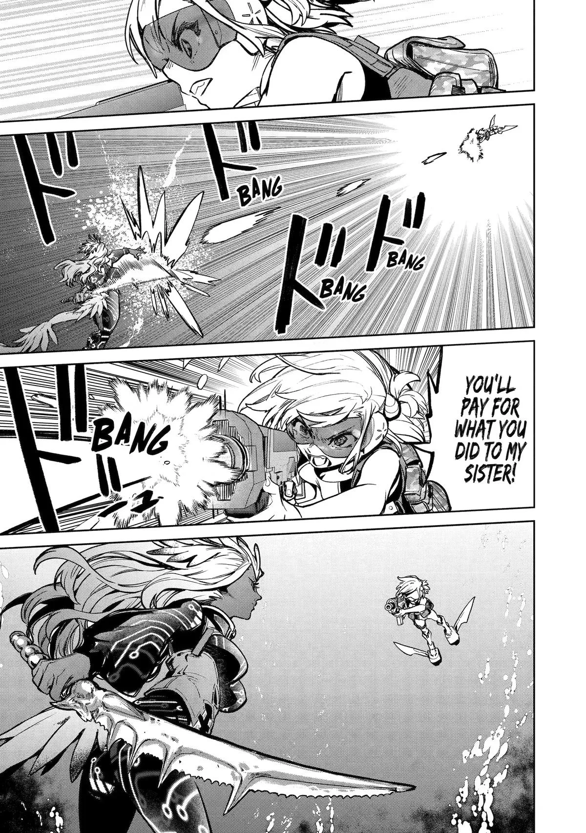 School Submarine Fleet: MERMAID GIRLS Chapter 7 page 37