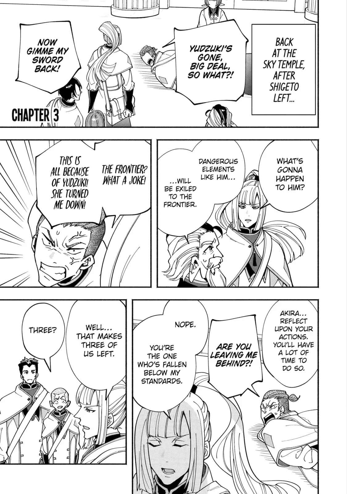 Schoolteacher to Swordmaster Chapter 3 page 1
