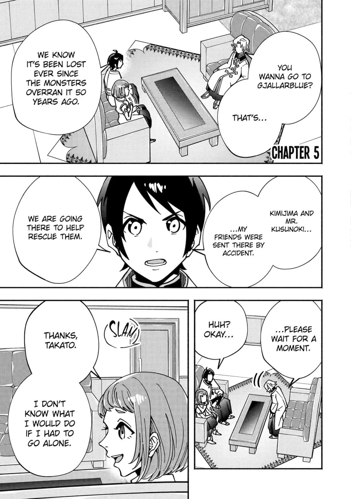 Schoolteacher to Swordmaster Chapter 5 page 1