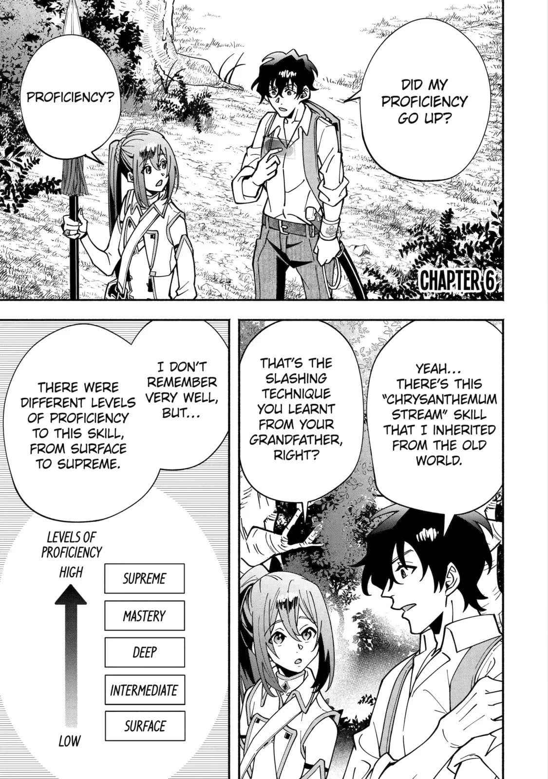 Schoolteacher to Swordmaster Chapter 6 page 1