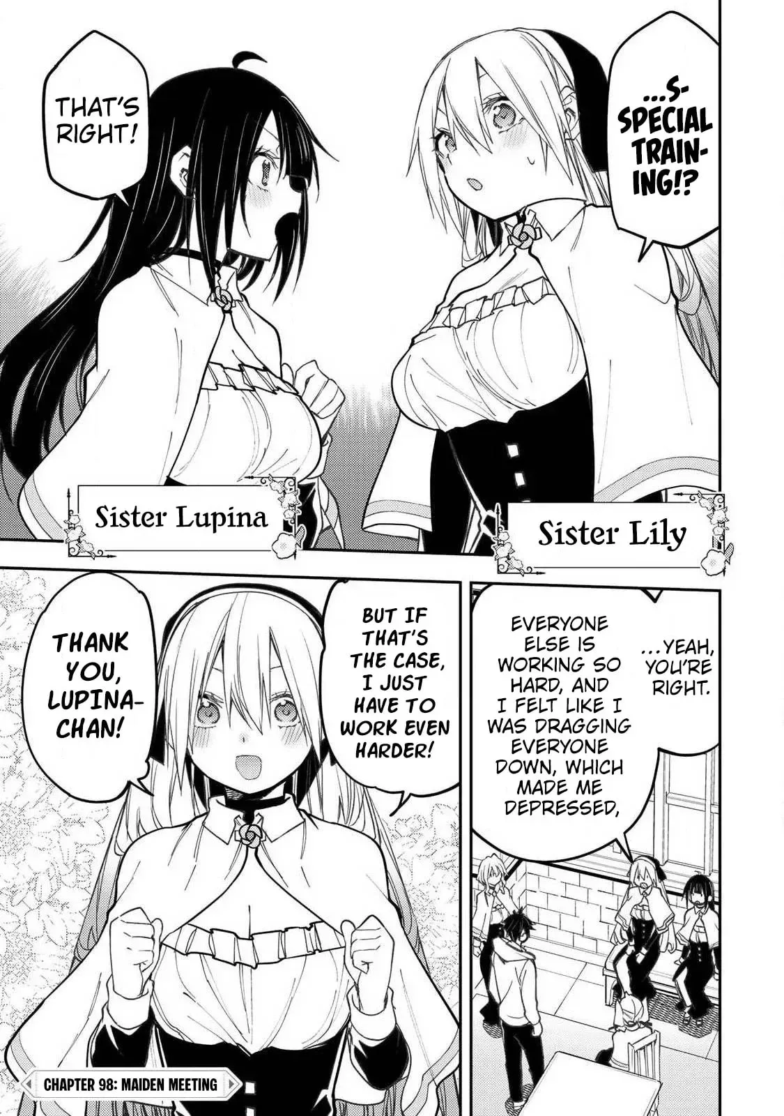 Secret Rites with the Holy Maidens Chapter 98 page 1