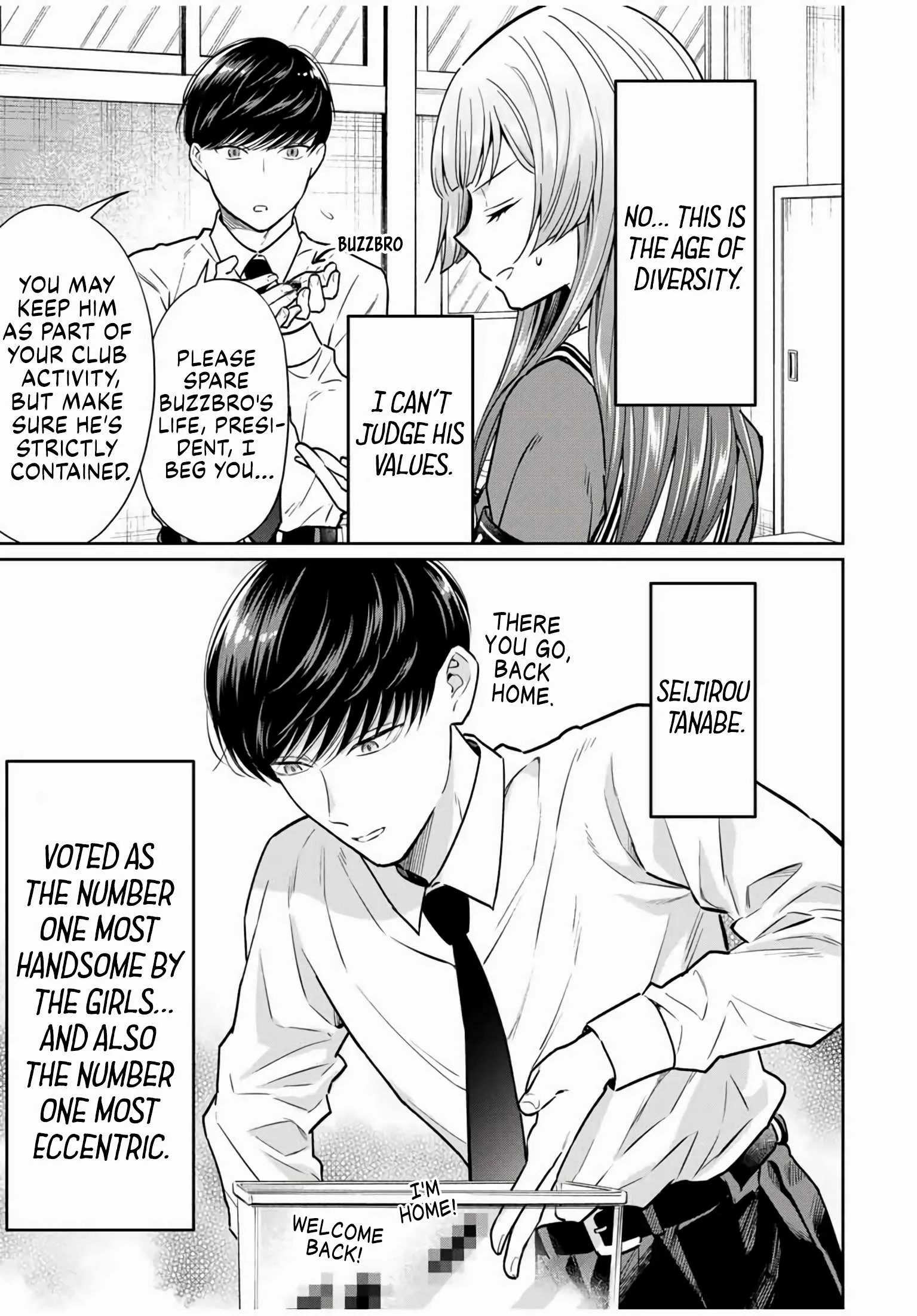 Seibutsubu no Tanabe-kun Chapter 1 page 12