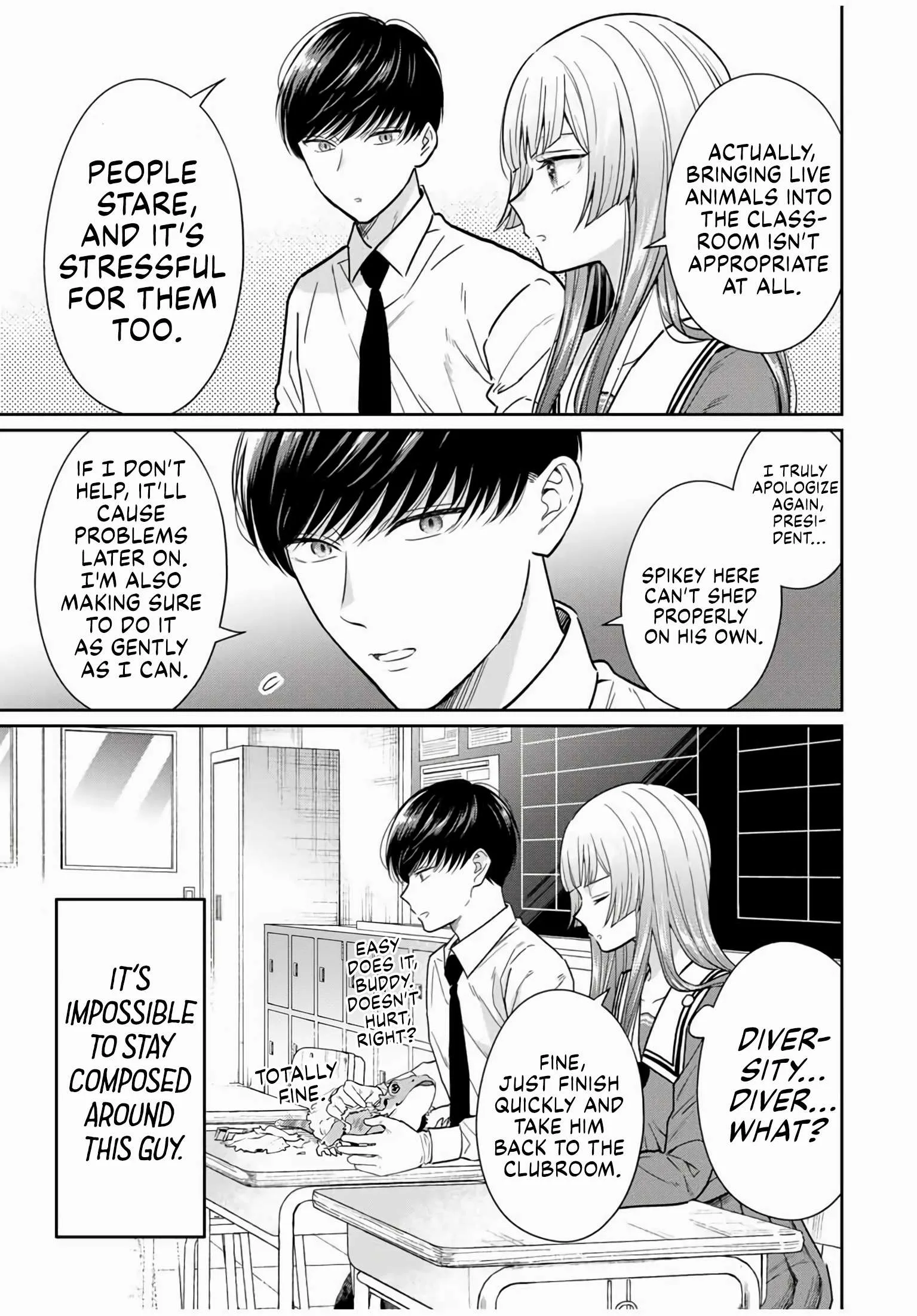 Seibutsubu no Tanabe-kun Chapter 1 page 14