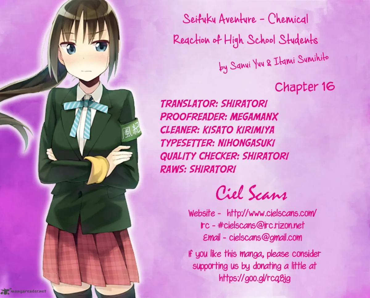 Seifuku Aventure - Chemical Reaction Of High School Students Chapter 16 page 1