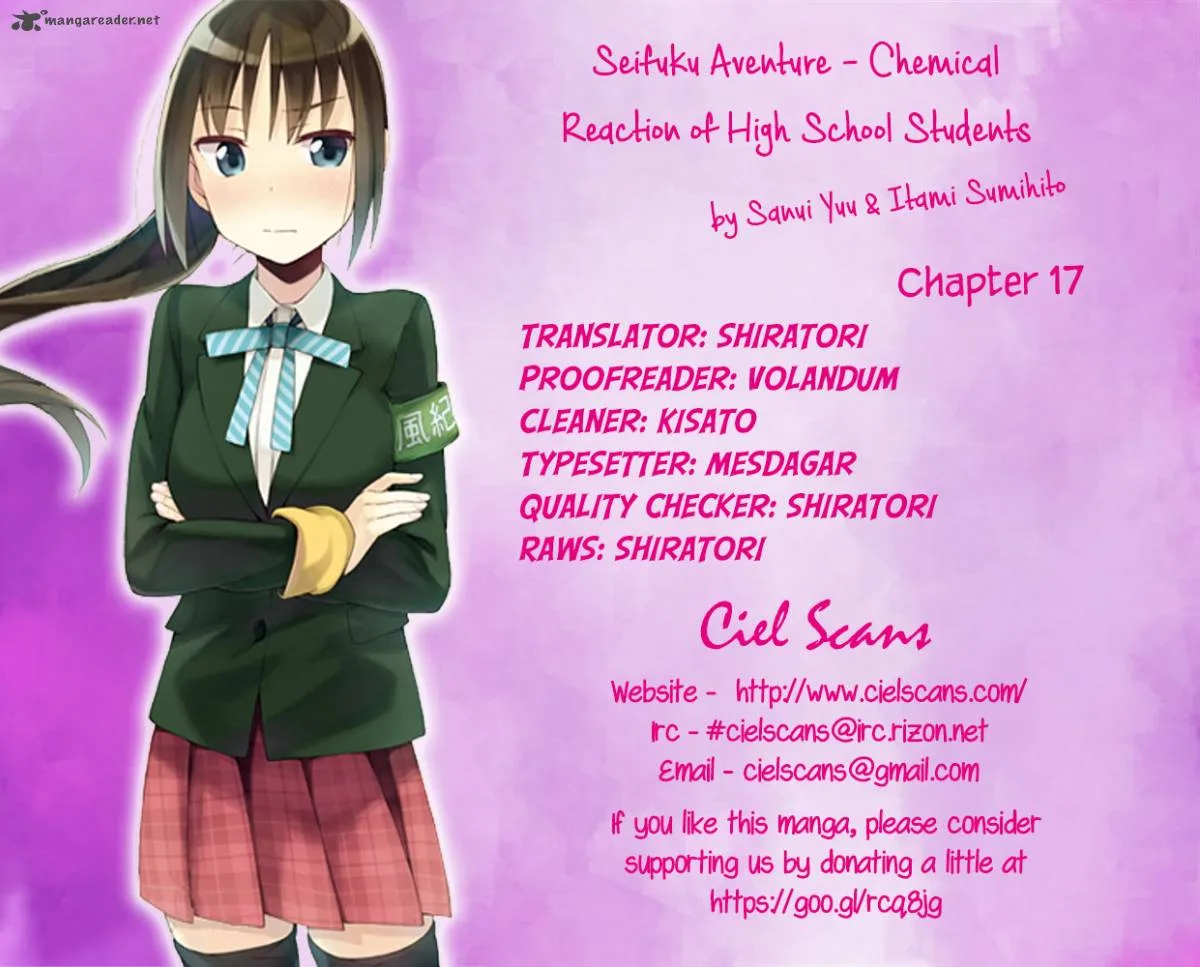 Seifuku Aventure - Chemical Reaction Of High School Students Chapter 17 page 1