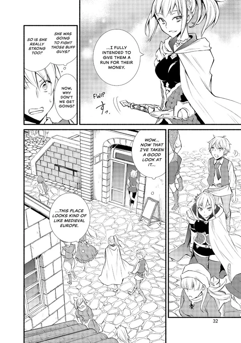Seija Musou - Sarariiman, Isekai de Ikinokoru Tame ni Ayumu Michi Chapter 1 page 32
