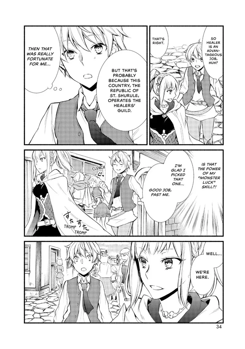 Seija Musou - Sarariiman, Isekai de Ikinokoru Tame ni Ayumu Michi Chapter 1 page 34