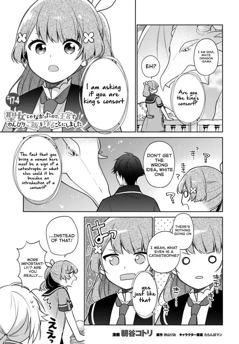Seijo ja Nakatta no de, Oukyuu de Nonbiri Gohan wo Tsukuru Koto ni Shimashita Chapter 17.3 page 7